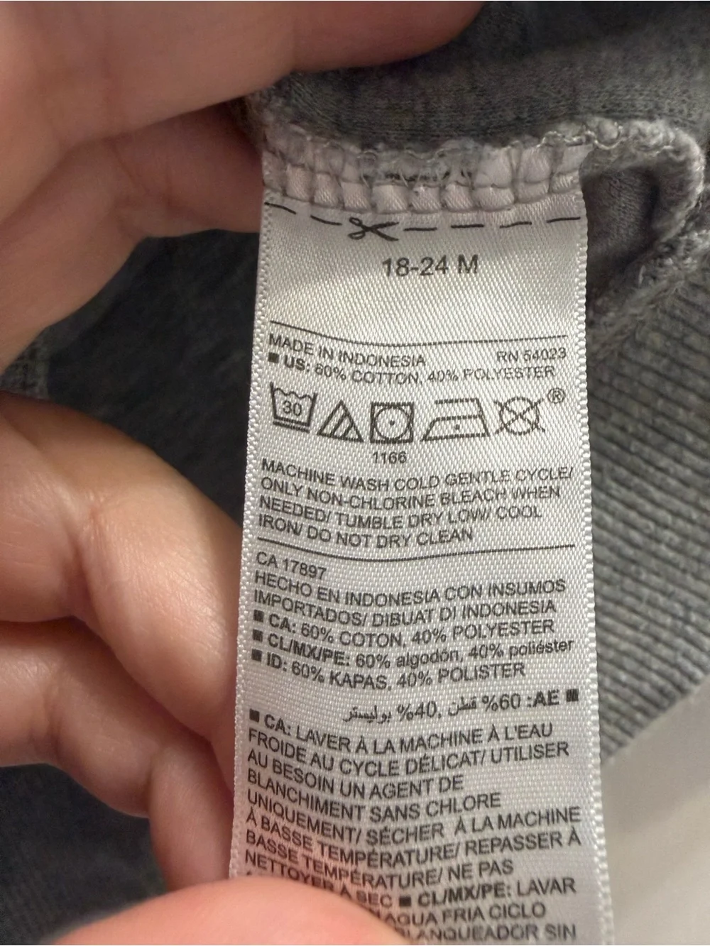 Old Navy Light Gray Shawl-Collar Pullover Sweater